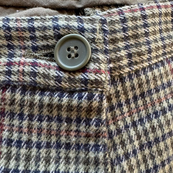 John Galt pants plaid business casual office small - Picture 6 of 9